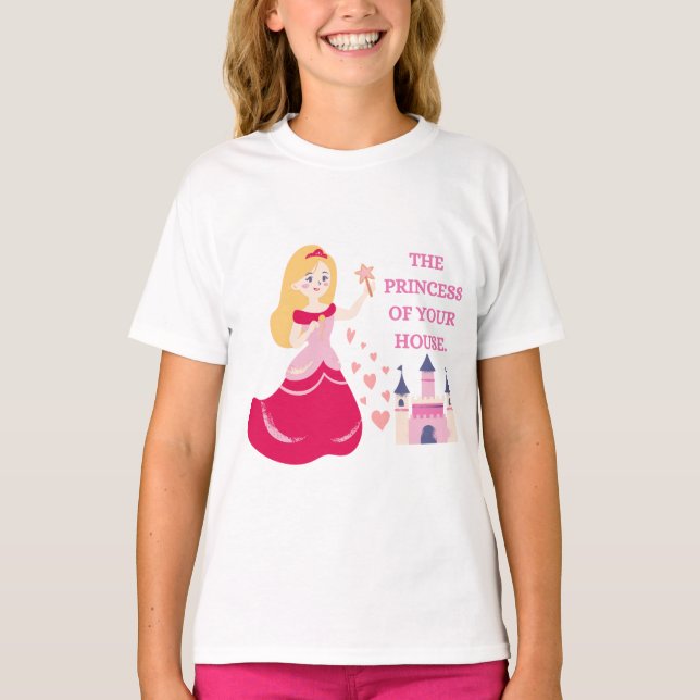 Camiseta Little Princess Tshirt (Frente)