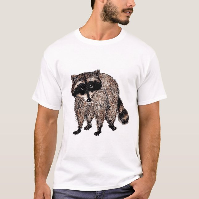 Camiseta Little Raccoon (Frente)