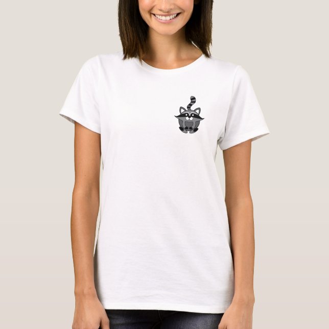 Camiseta Little Raccoon (Frente)