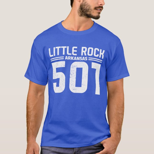 Camiseta Little Rock Arkansas AR 501 Vintage vintage (Frente)