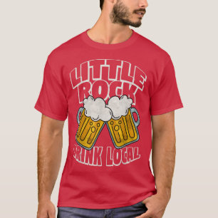 Camiseta Little Rock Craft Beer, Arkansas Cold Beer Drinker