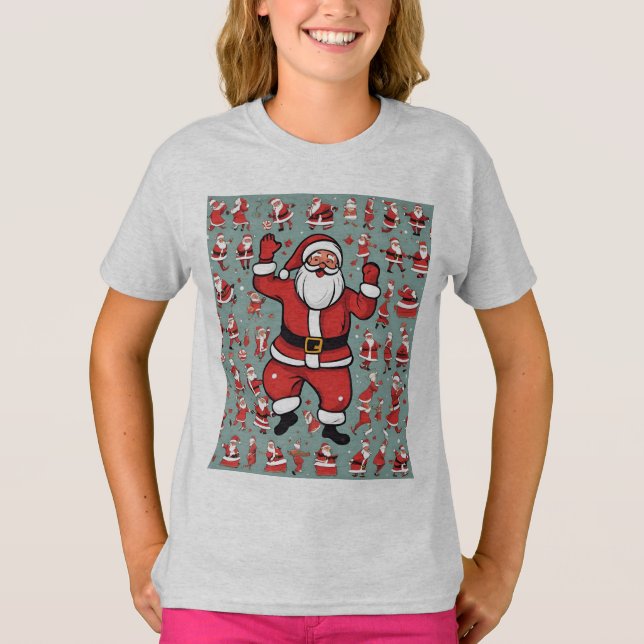 Camiseta Little Santa's (Frente)