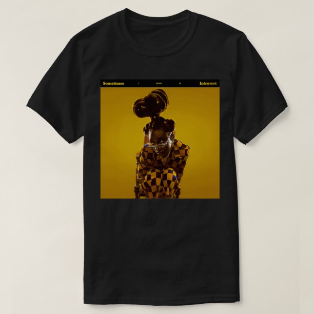 Camiseta Little Simz Às Vezes (Frente do Design)