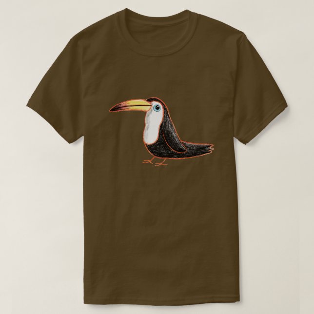 Camiseta Little Toucan (Frente do Design)