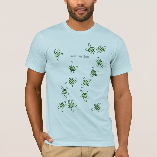 Camiseta little turtles (Frente)