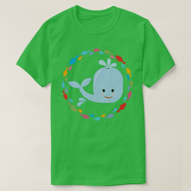 Camiseta Little whale 1 (Frente do Design)