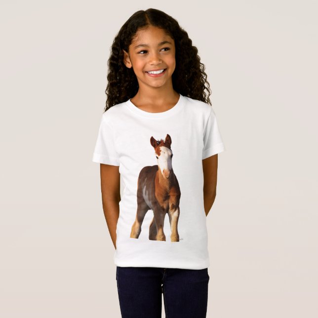 Camiseta Little Wild Mustang T-Shirt (Frente Completa)