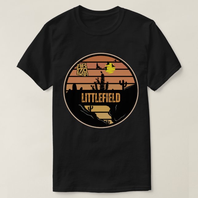 Camiseta Littlefield, Arizona (Frente do Design)