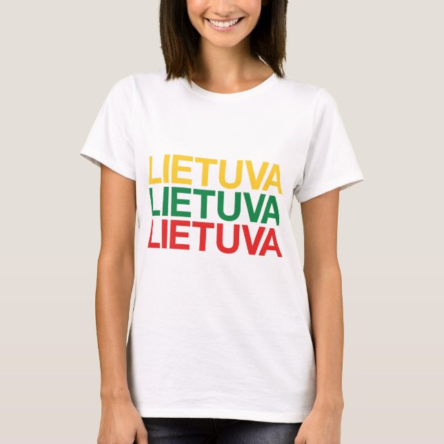 CAMISETA LITUÂNIA (Frente)