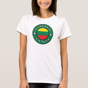 Camiseta Lituânia Lietuva