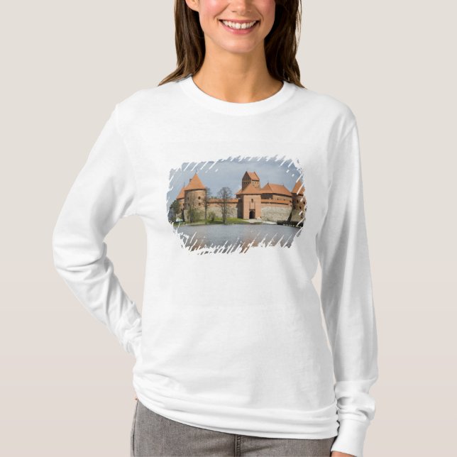 Camiseta Lituânia, Trakai. Castelo da Ilha 2 (Frente)