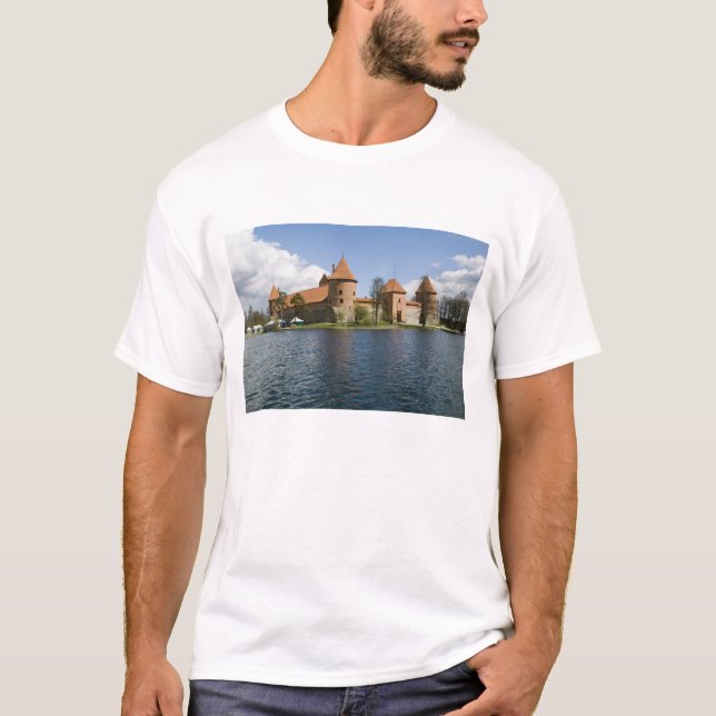 Camiseta Lituânia, Trakai. Castelo da Ilha 3 (Frente)
