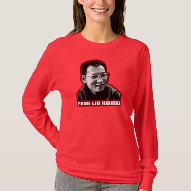 Camiseta Liu livre Xiaobo (Frente)
