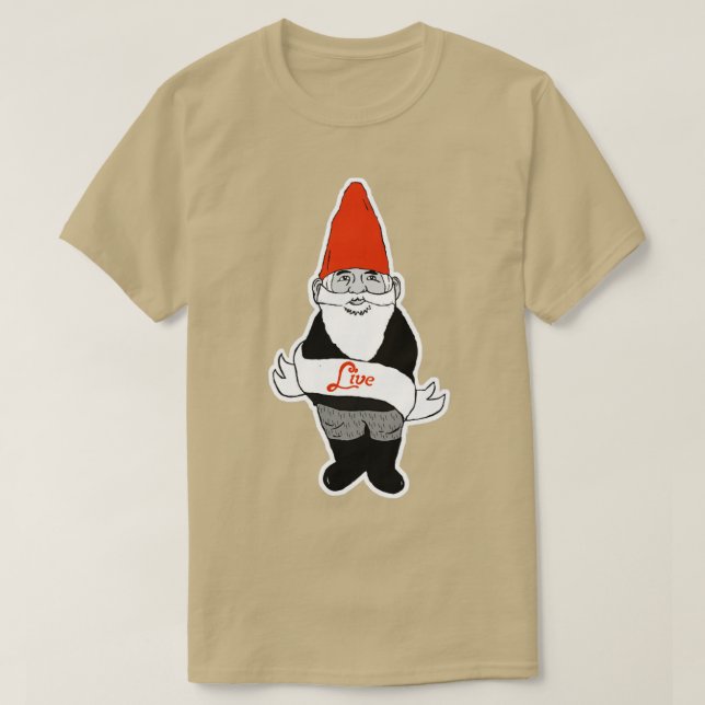 Camiseta Live B W (Frente do Design)