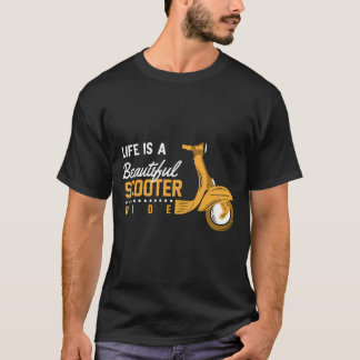 Camiseta Live É Uma Linda Viagem De Patinete