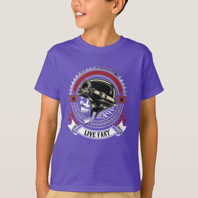 Camiseta Live Fast (Frente)