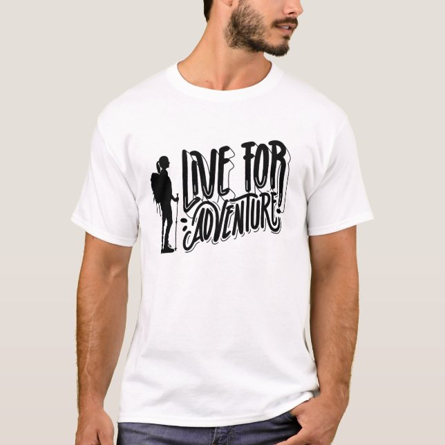 Camiseta Live For Adventure T-Shirt (Frente)