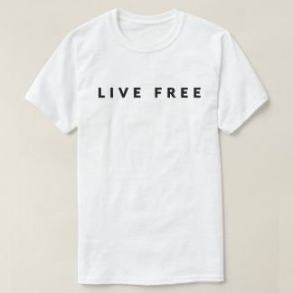 Camiseta Live Free