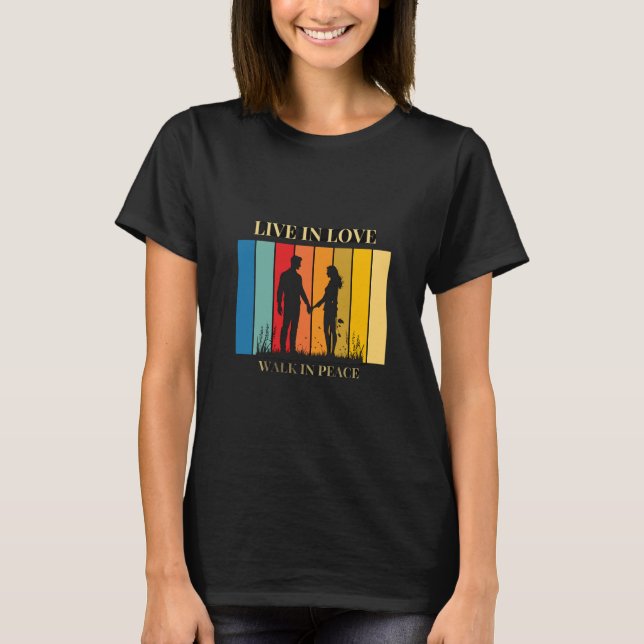 Camiseta Live in Love women's t-shirt (Frente)