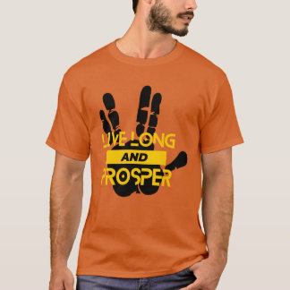 Camiseta Live Long Prosper Salue