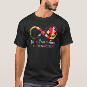 Camiseta Live Love Aceite Autismo Sensibilização Infinida