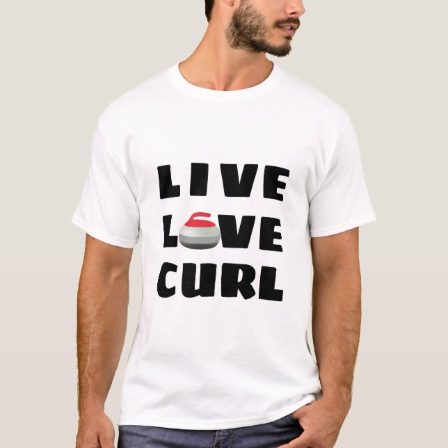 Camiseta Live Love Curl (Frente)