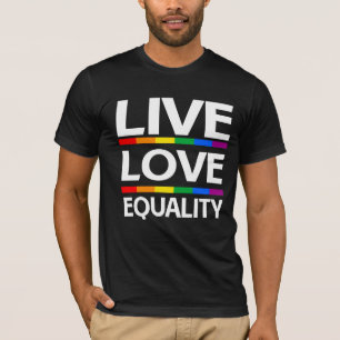 Camiseta Live Love Igualdade