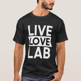 Camiseta Live Love Lab - Cientista Forense