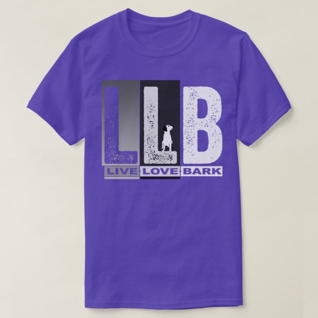 Camiseta Live Love Latido (Frente do Design)
