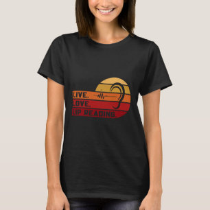 Camiseta Live Love Lip Lading Sign Language (Lendo os lábio