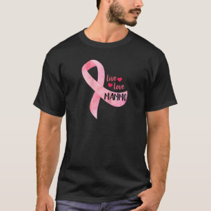 Camiseta Live Love Mammo Pink Ribbon Mammo Technologist App