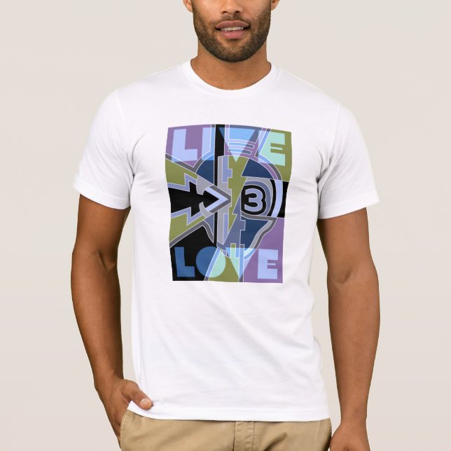 Camiseta Live Love T-Shirt (Frente)