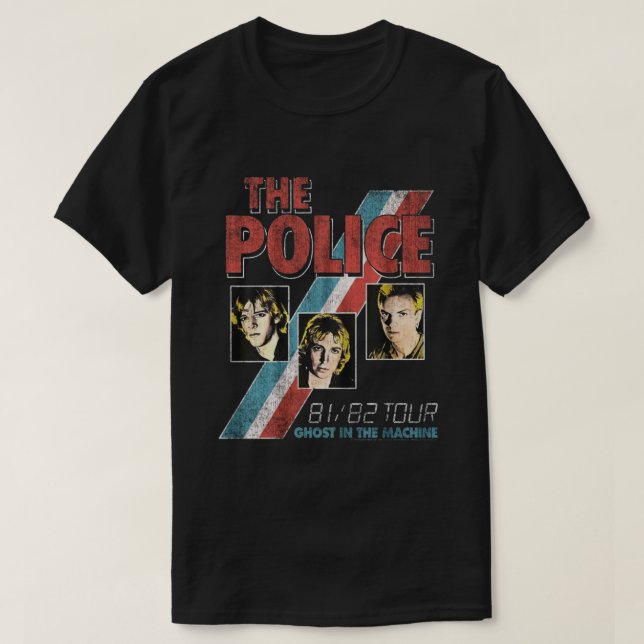 Camiseta Live Love The Police Music Banda Gift (Frente do Design)