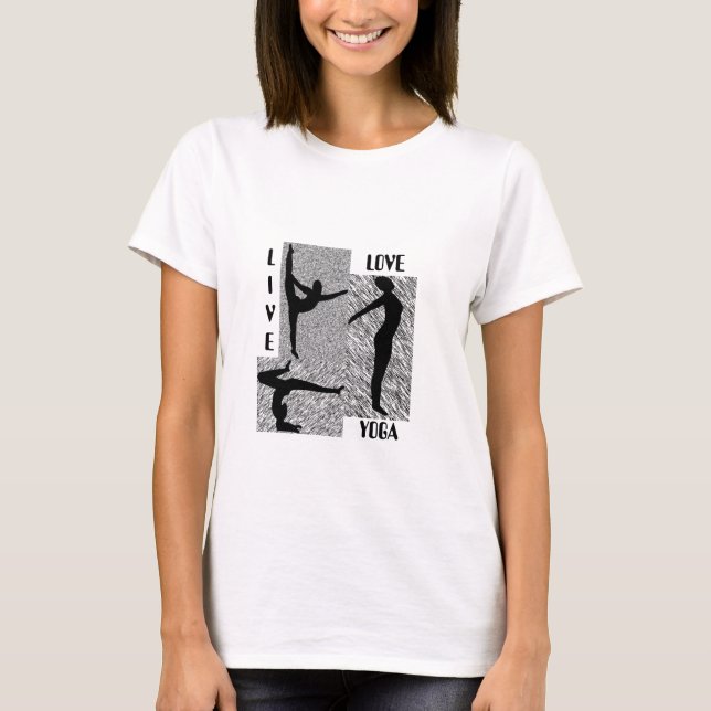 Camiseta Live-Love-Yoga (Frente)