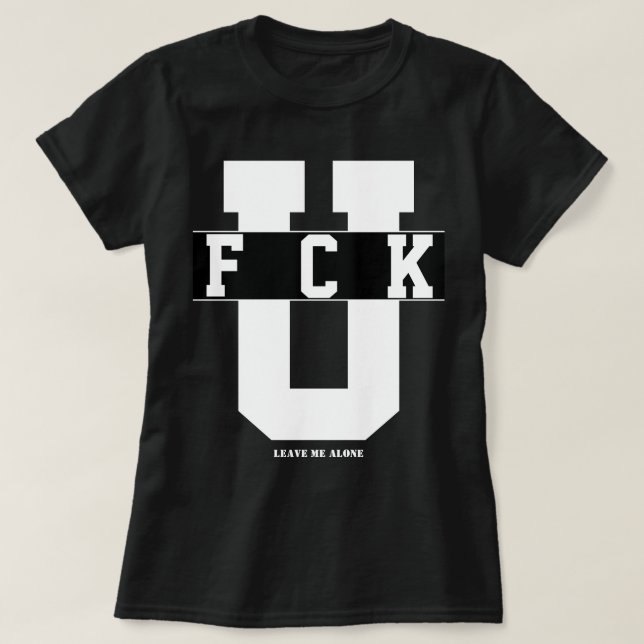 CAMISETA LIVE ME ALONE (Frente do Design)