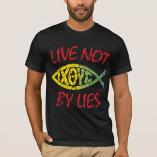 Camiseta Live Not By Lies - Christian Cote TSirt