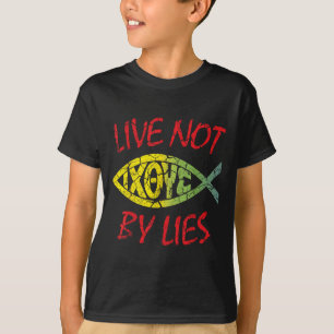Camiseta Live Not By Mies (Ao Vivo Não Por Mentiras) - cita