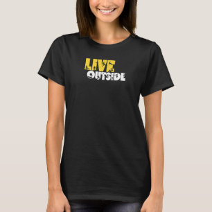 Camiseta Live Out with Hiking Camping Skifar Ka