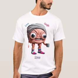 Camiseta Live, Ria, Amor