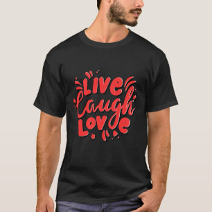 Camiseta Live, Ria, Amor