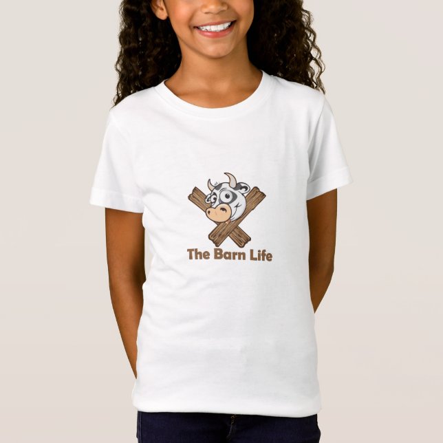 Camiseta Live The Barn Life (Frente)