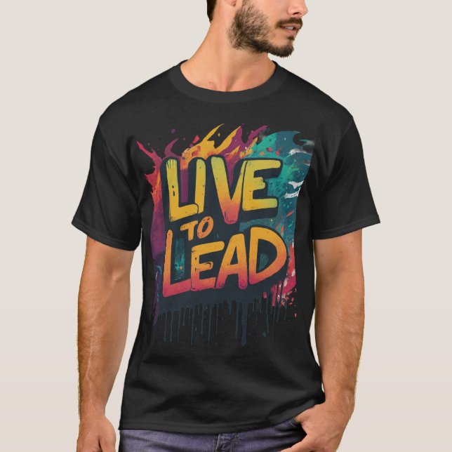 Camiseta Live to Lead (Frente)