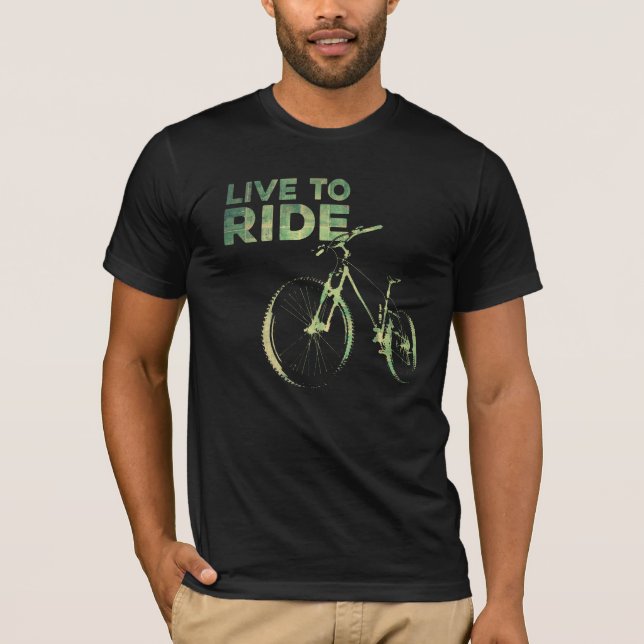 Camiseta Live to Ride (Frente)