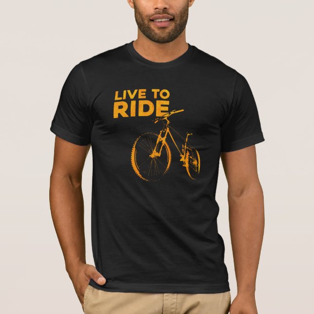 Camiseta Live to Ride (Frente)