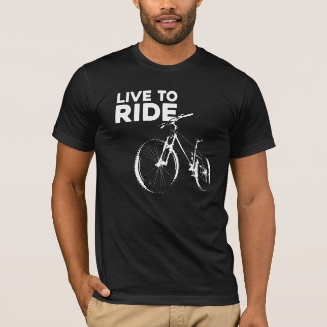 Camiseta Live to Ride (Frente)