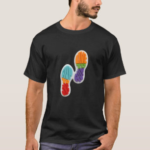 Camiseta Live to Run, Run to Live Pegada T-Shirt