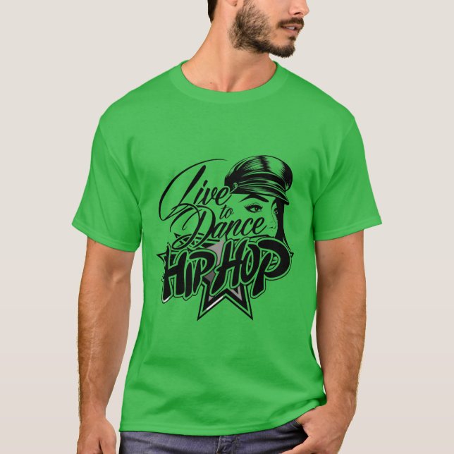 Camiseta LIVEO DANCE HIP HOP menino (Frente)