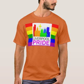Camiseta Liverpool Gay Pride Liverpool LGBT Liverpool Rainb