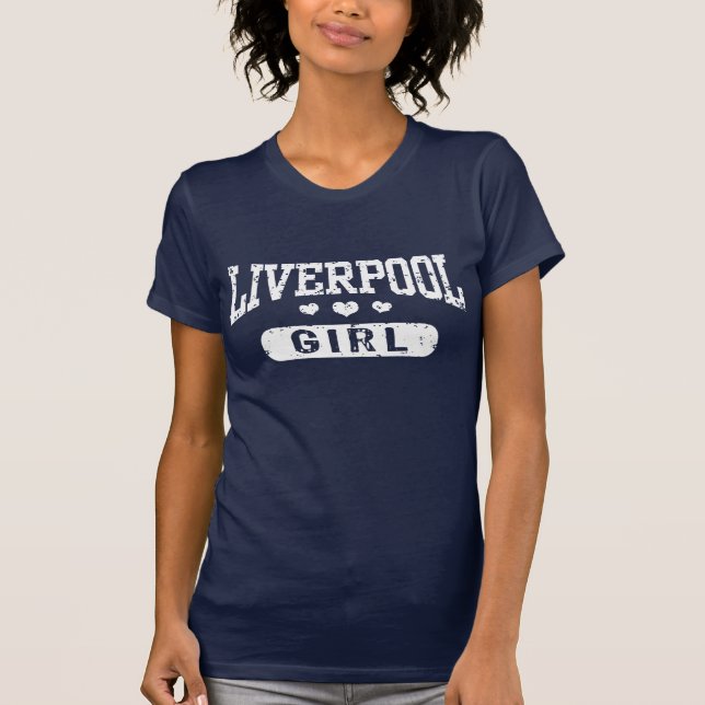 Camiseta Liverpool Girl (Frente)