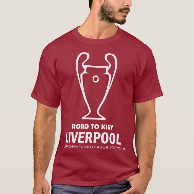 Camiseta Liverpool Merchandise Tshirt Uefa (Frente)